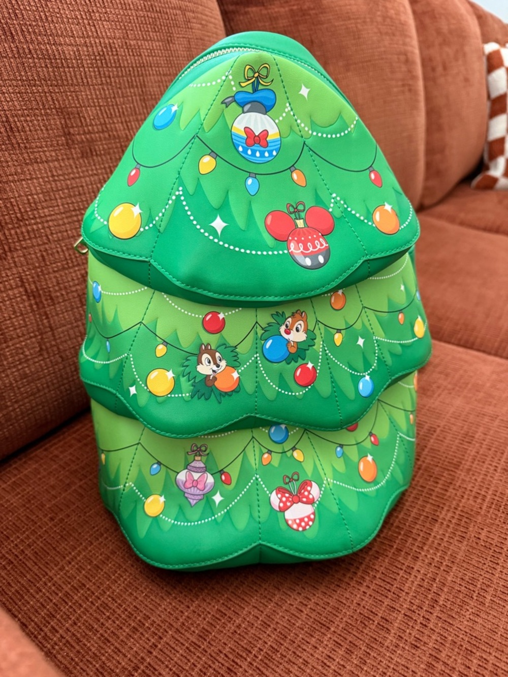 Disney Loungefly Christmas tree backpack